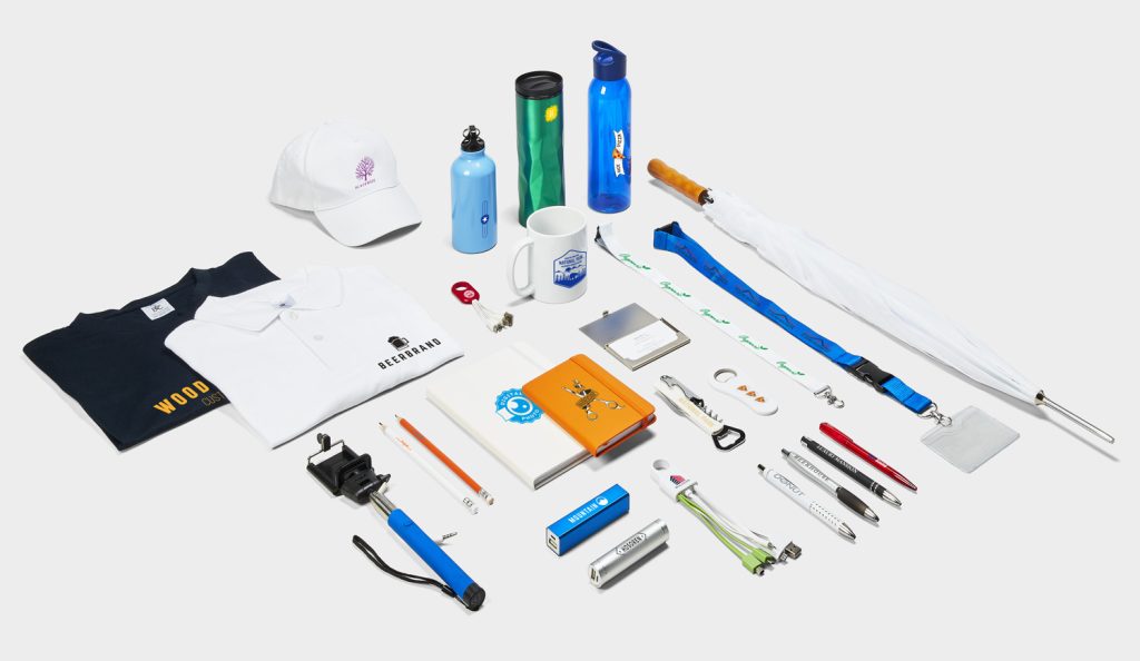 	
promotional items branding